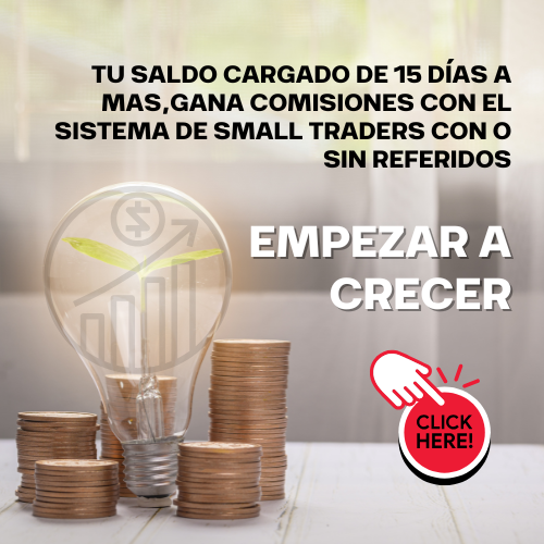 Saldo crece con el sistema de Small Traders